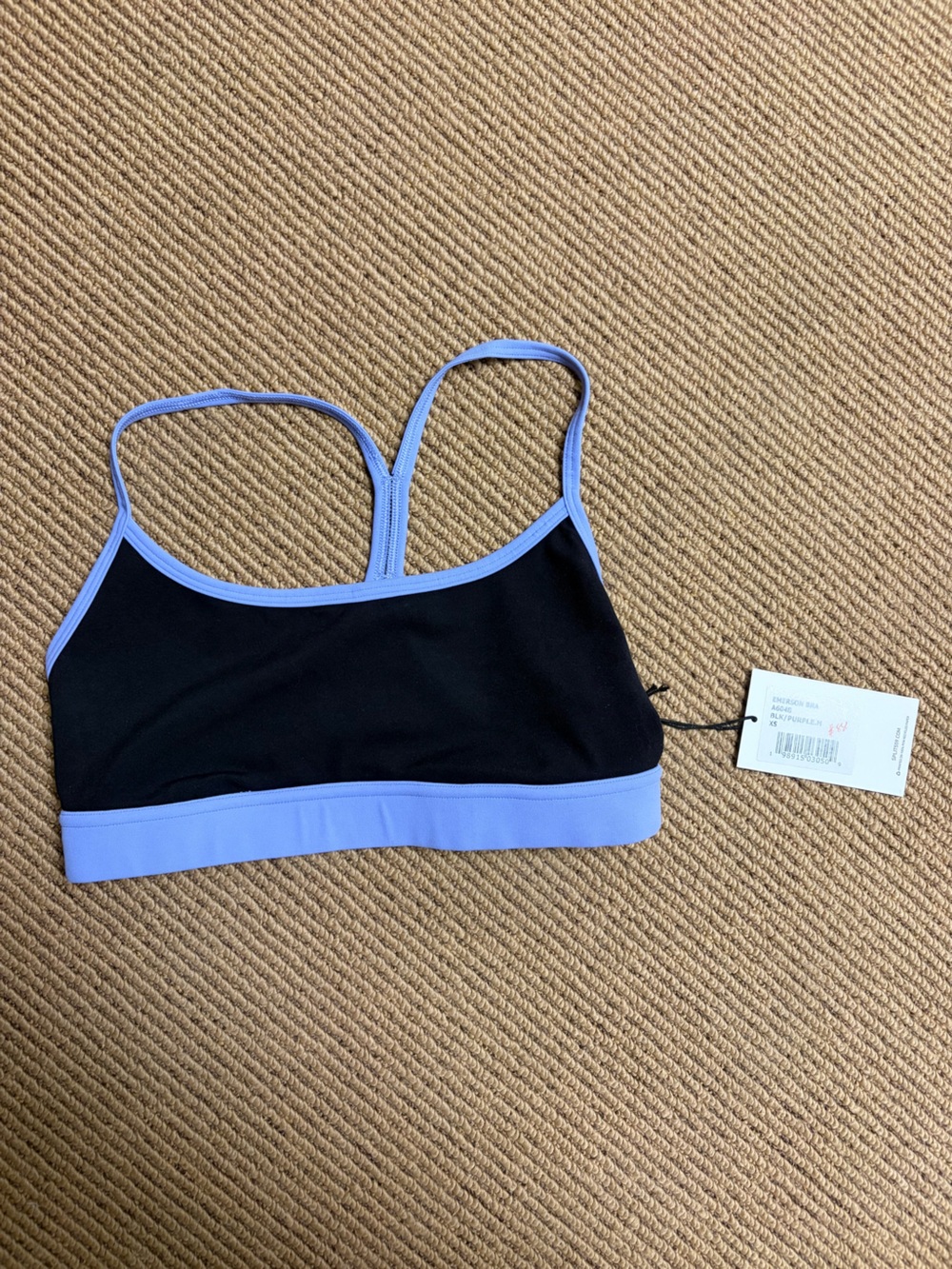Splits59 Emerson bra black/purple haze